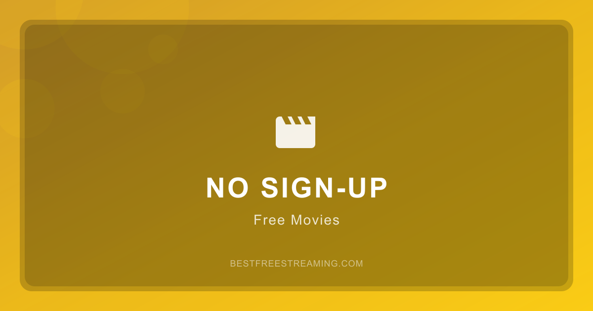 Best Free Movie Sites That Don't Require Sign-Up