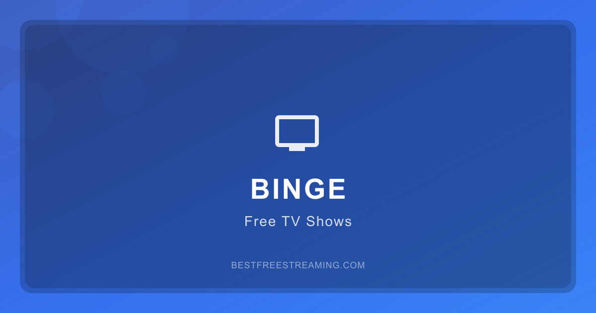 Best Sites to Binge TV Shows for Free