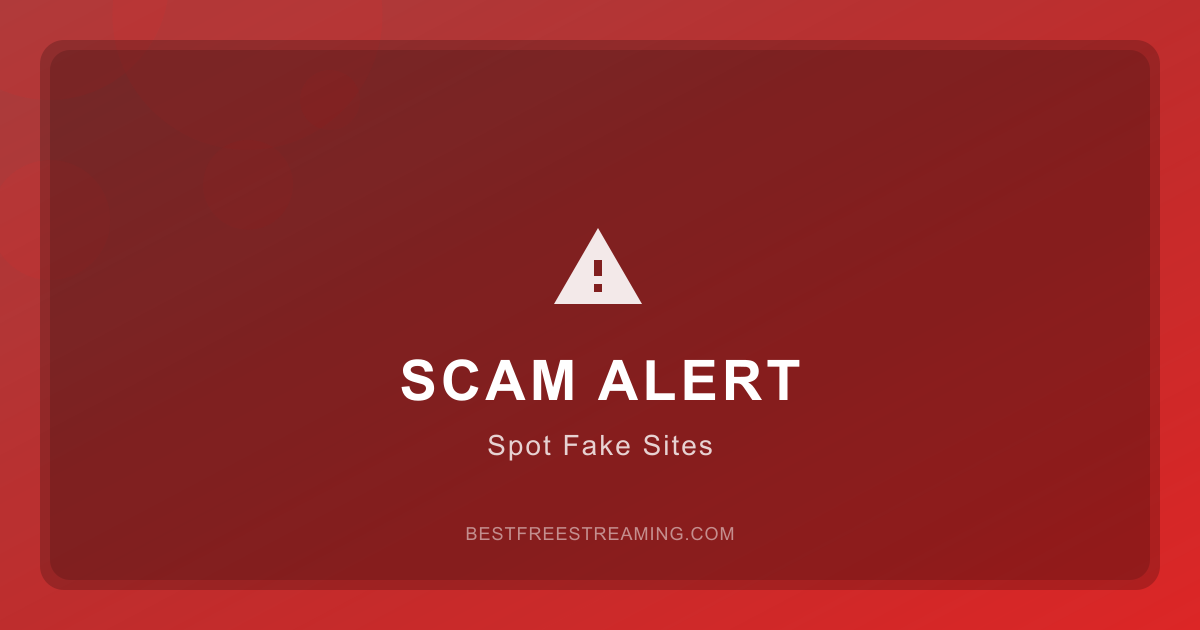 How to Spot Fake Streaming Sites and Scams