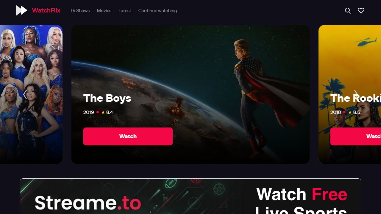 WatchFlix screenshot preview