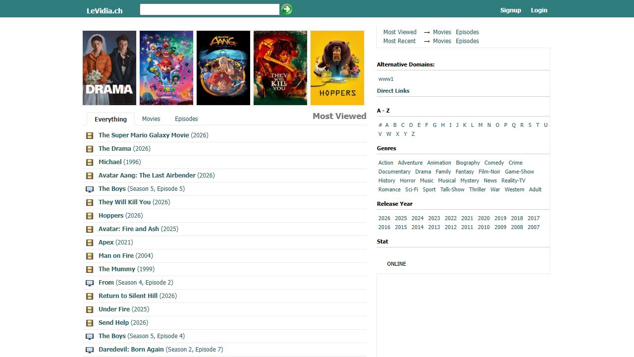 Levidia screenshot preview