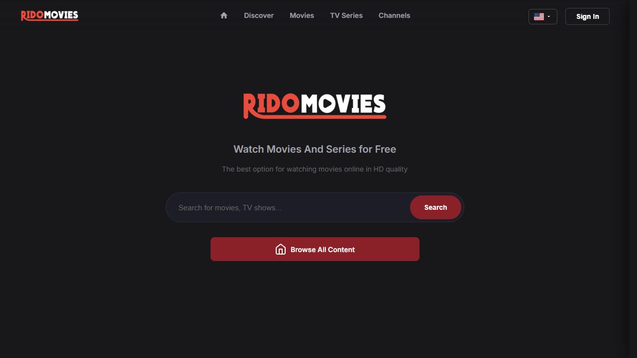 RidoMovies screenshot preview