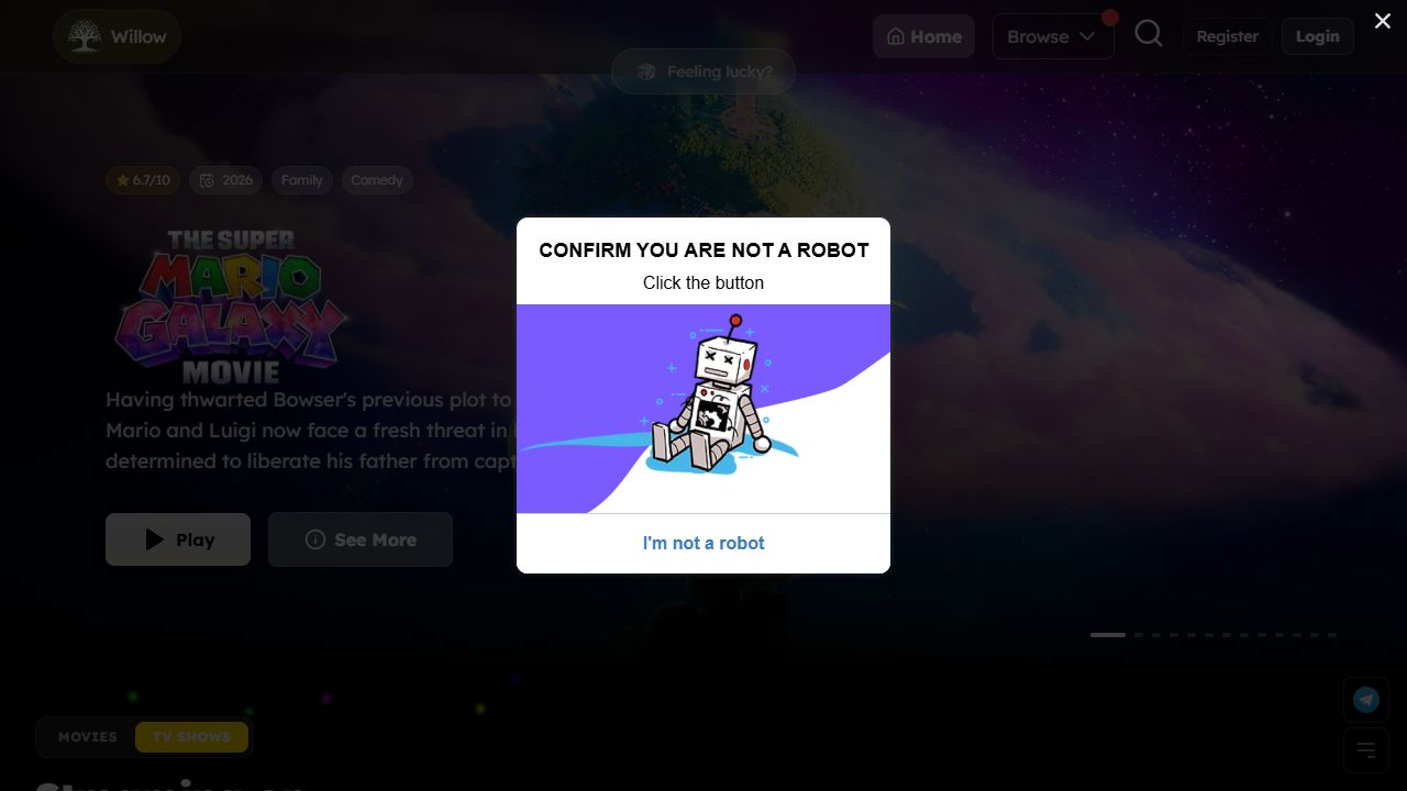 Willow screenshot preview