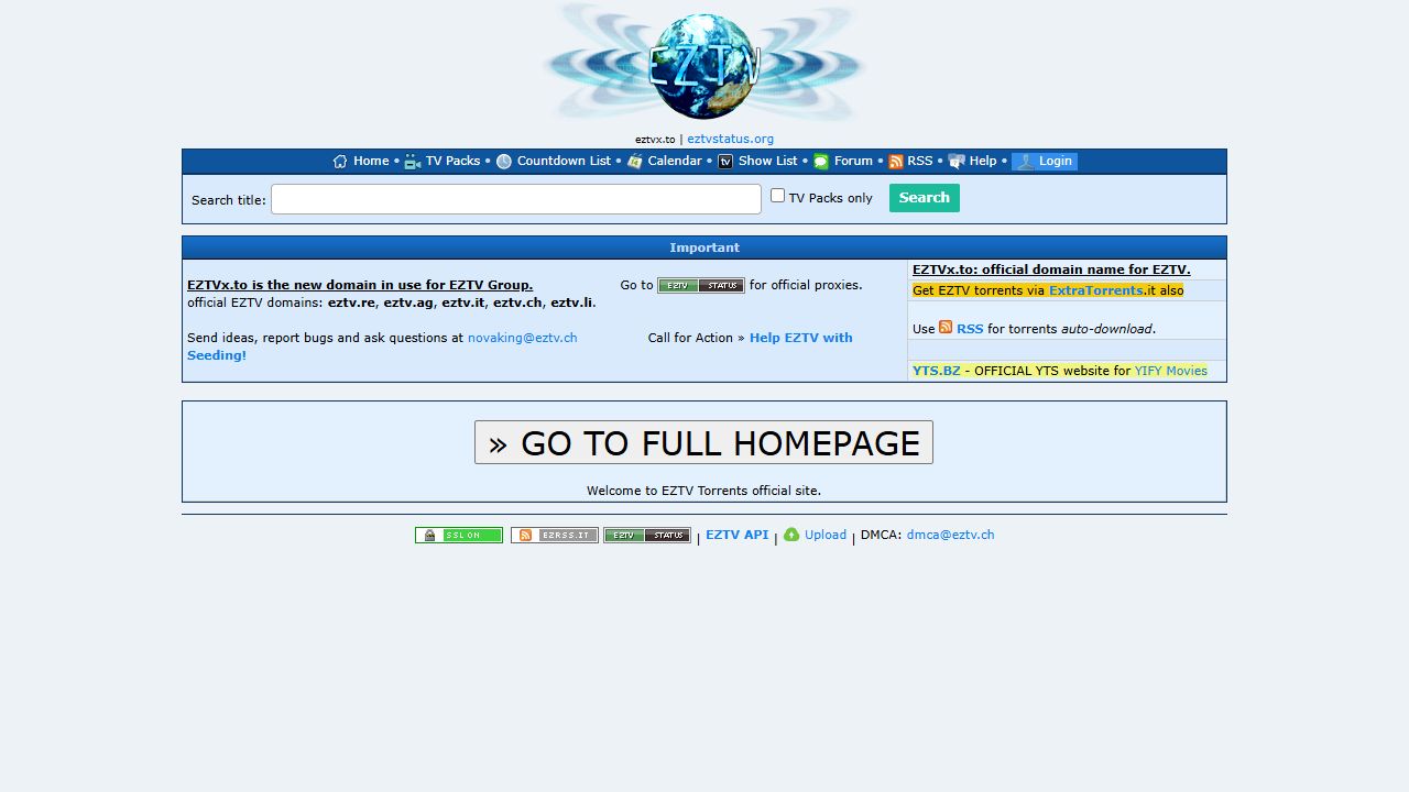 EZTV preview