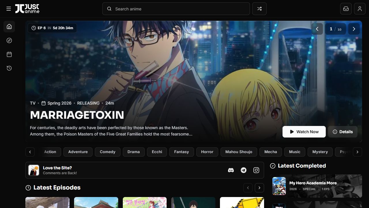 JustAnime preview
