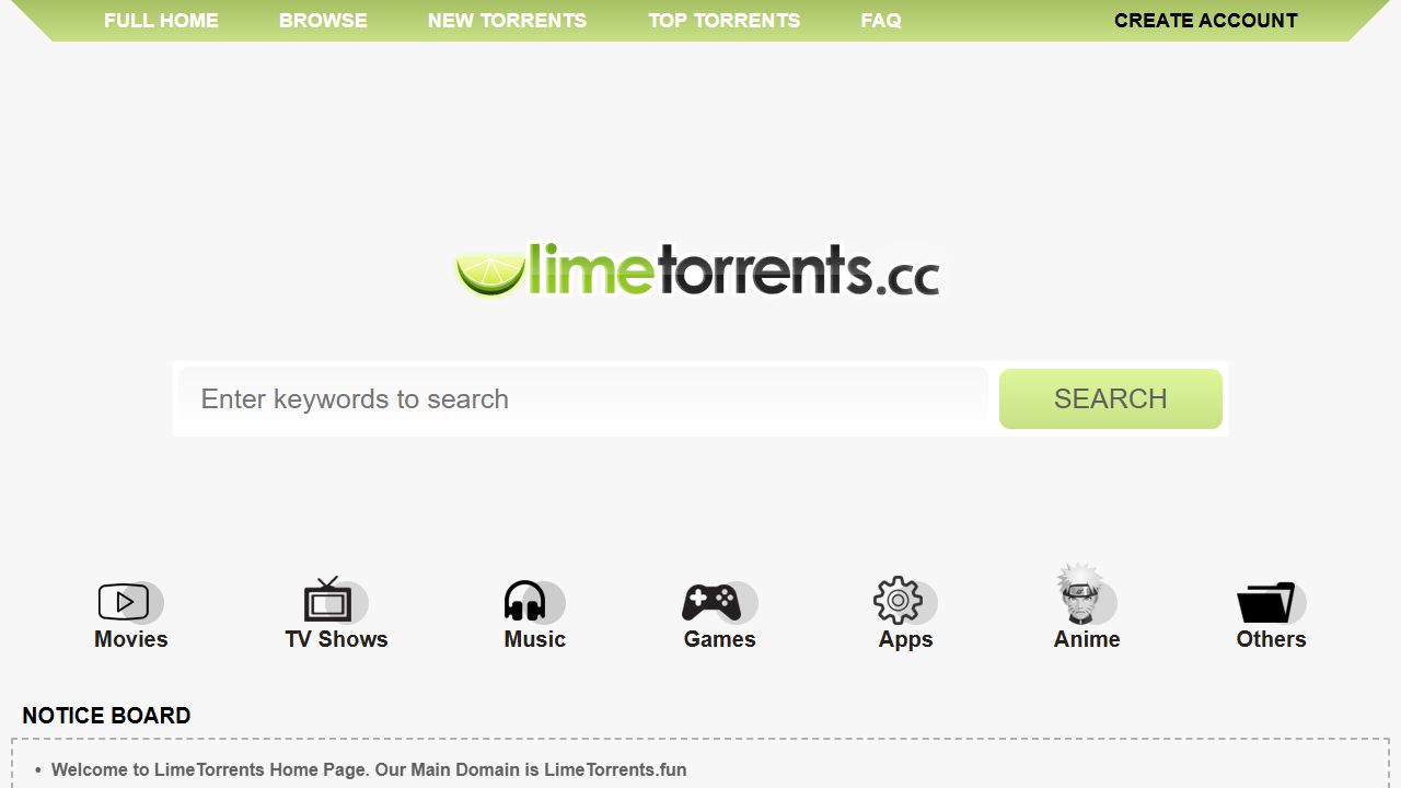LimeTorrents preview