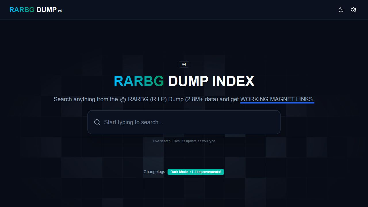 RARBG Dump preview