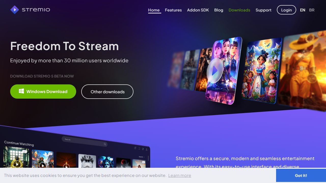 Stremio preview